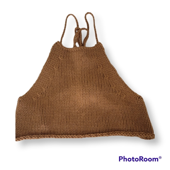 Knitted halter top - Picture 5 of 7
